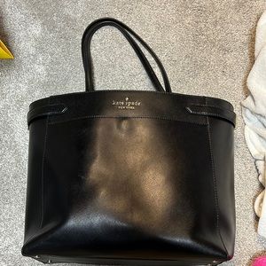 Kate Spade black tote bag